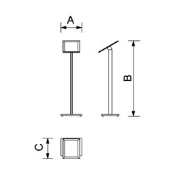 ATRIL PORTA MENU