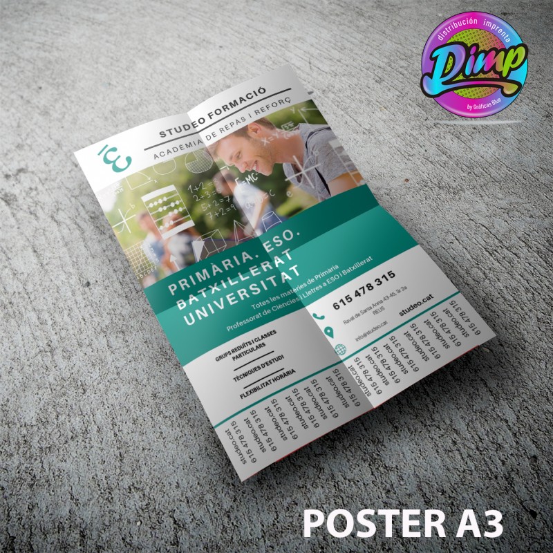 Poster A3 297 x 420 mm. - 2500 unidades